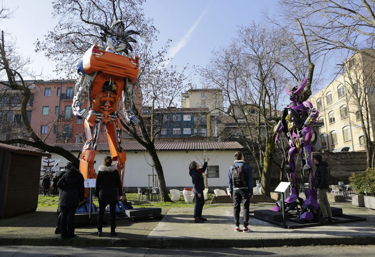 I Transformers invadono Milano