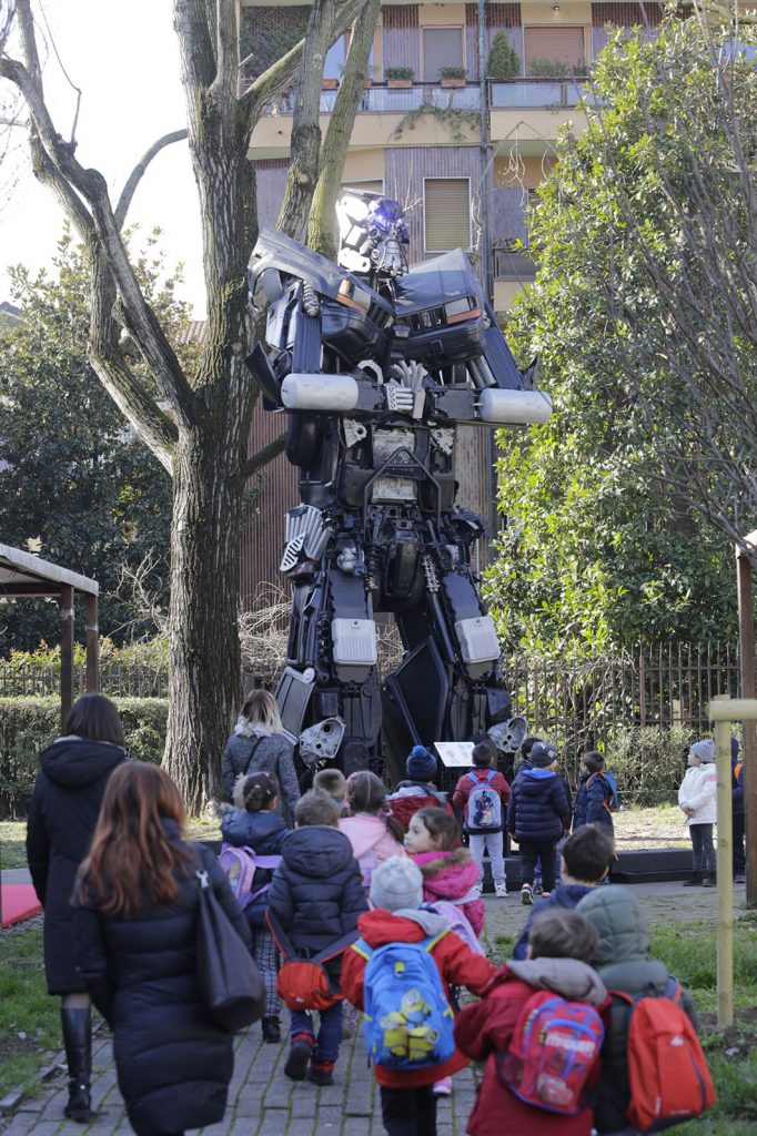 I Transformers invadono Milano