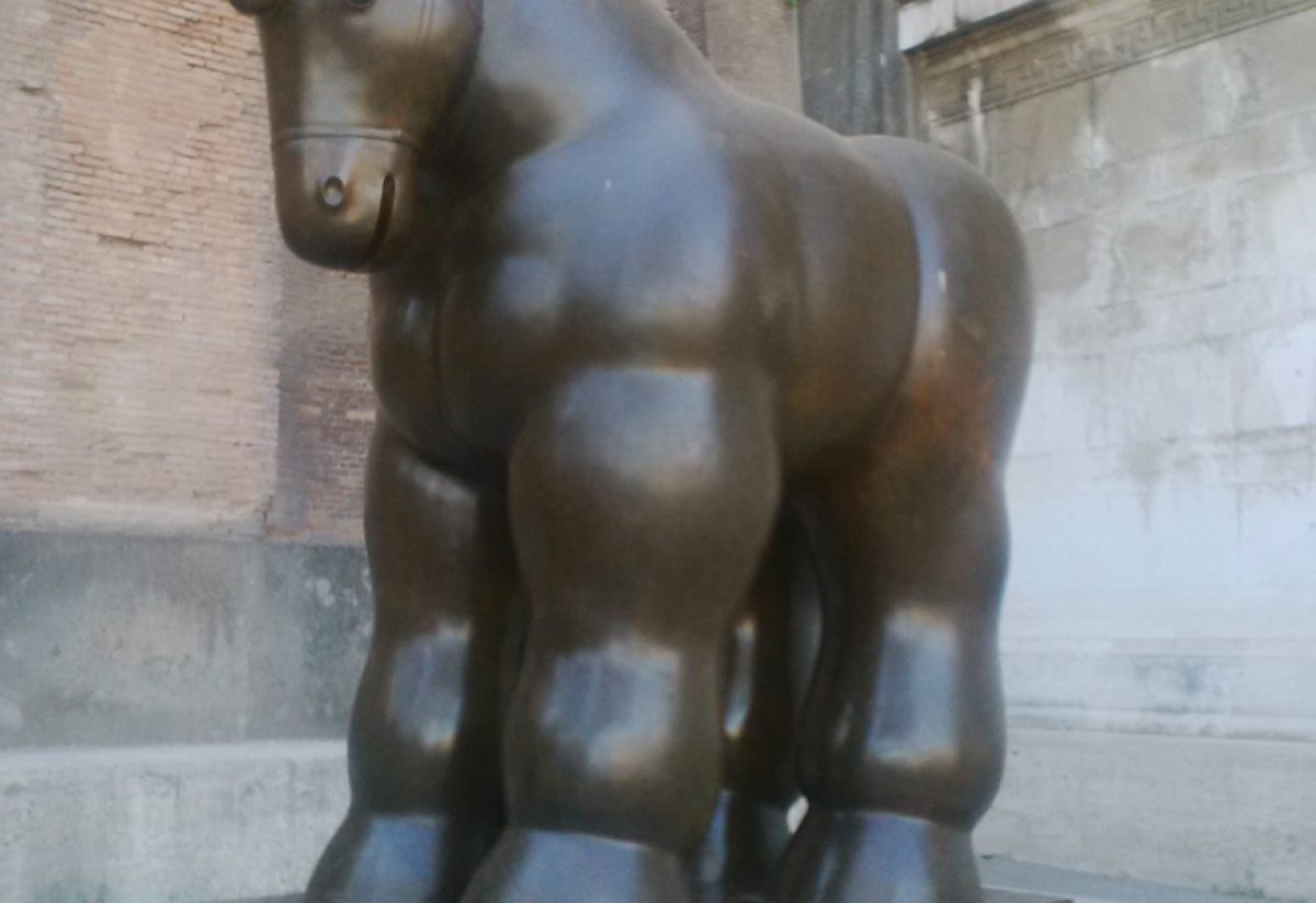Roma festeggia Botero al Vittoriano per i 50 anni di carriera