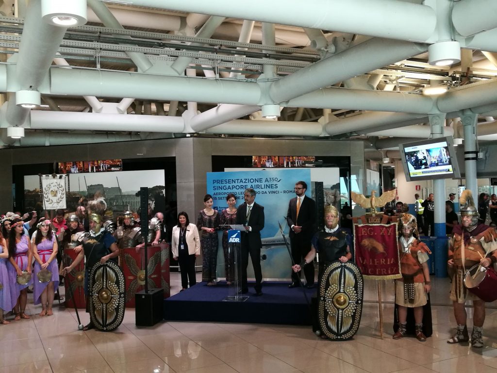 Singapore Airlines investe su Roma con la Premium Economy  e il nuovo A350