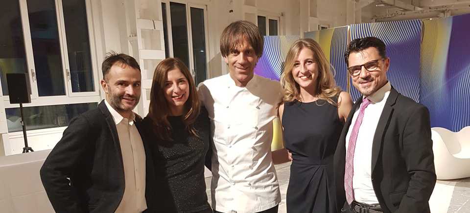 Gattinoni e Alitalia portano i clienti business a cena con Cracco