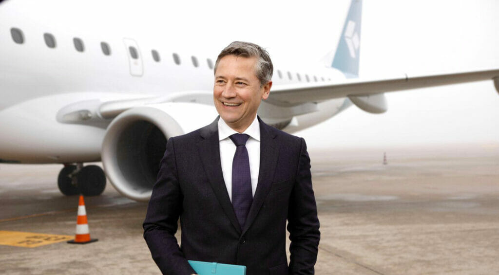 Air Dolomiti presidente Joerg Eberhart