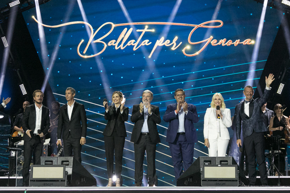 Ballata per Genova, musica e solidarietà con Msc Foundation