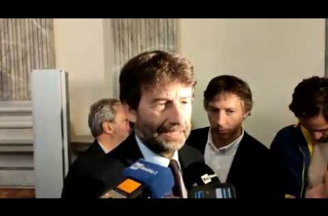 La ricetta Franceschini: «L’Italia investa in creatività»