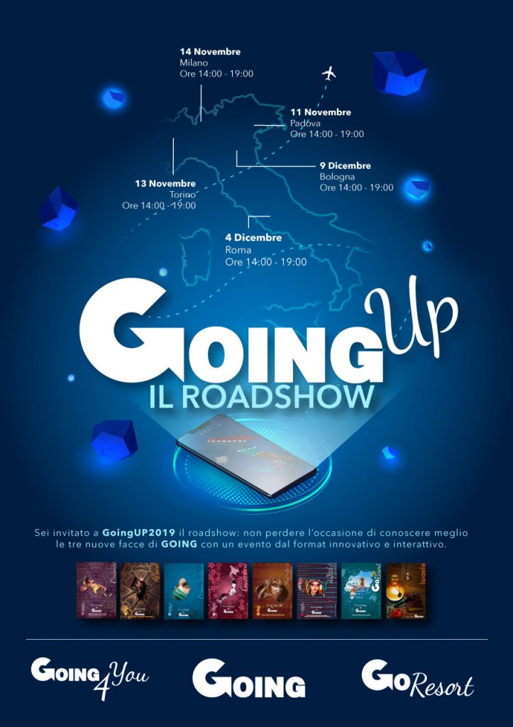 Al via GoingUp, il roadshow interattivo del t.o.