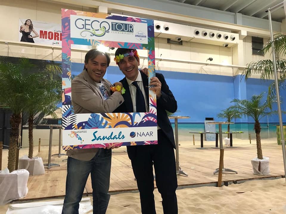 Gecotour, party a Caserta per presentare le Bahamas