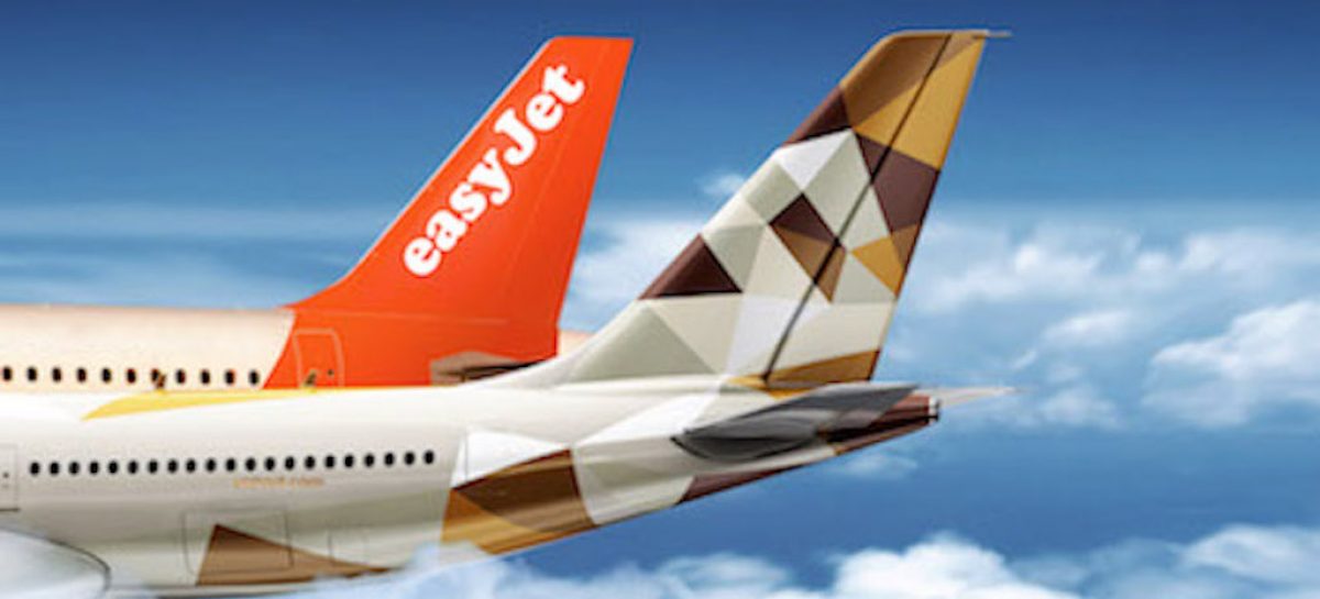 Etihad, partnership con easyJet sui voli dall’Europa