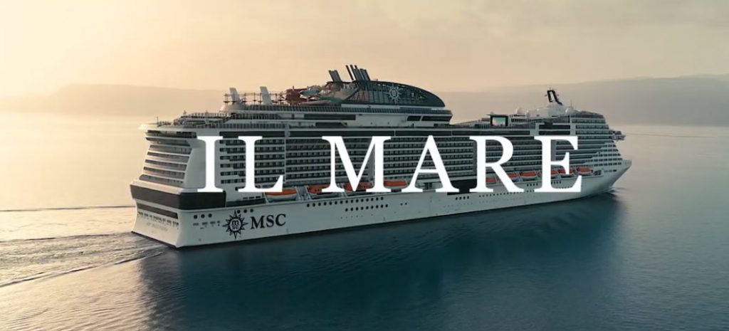 Msc Crociere campagna globale di brand il Mare Oltre