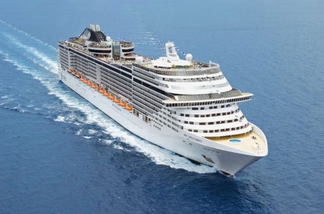 Effetto coronavirus, Msc Splendida riposizionata a Singapore