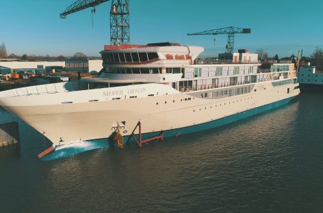 Silver Origin, varo tecnico della nave per le Galapagos
