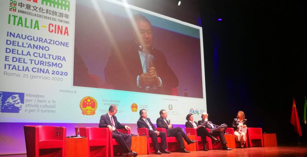 Al via l’Anno della Cultura e del Turismo Italia-Cina 2020