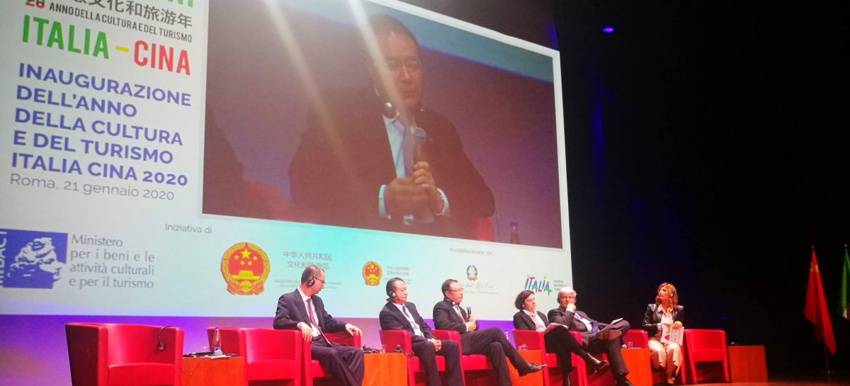 Al via l’Anno della Cultura e del Turismo Italia-Cina 2020