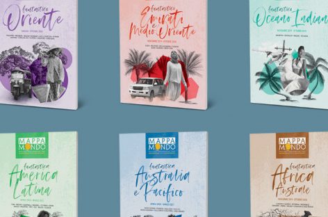 Mappamondo porta in adv sei cataloghi per la summer 2020