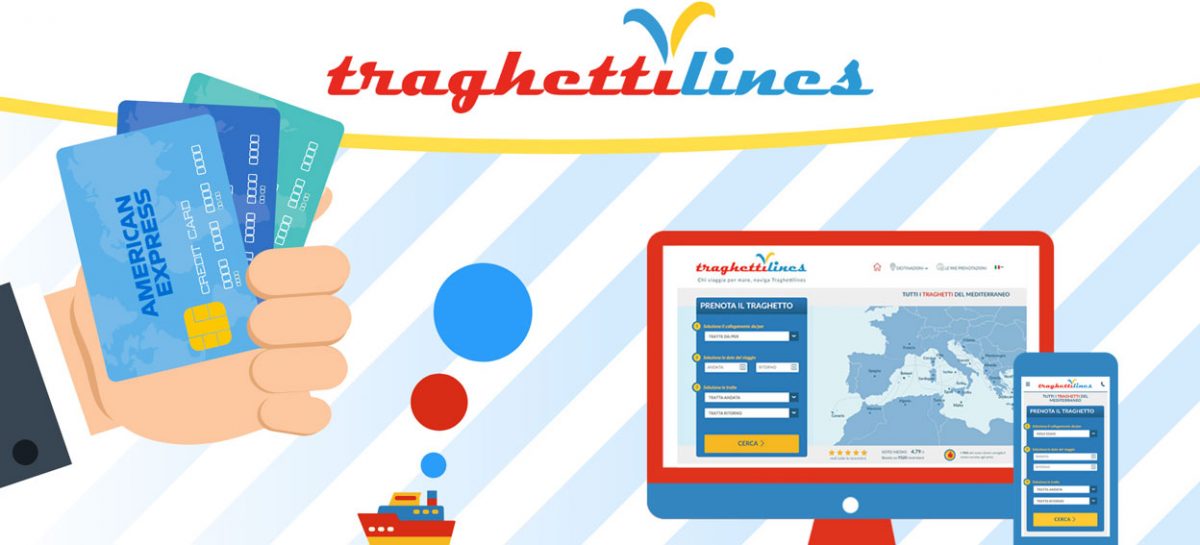 Traghettilines attiva il pagamento con American Express