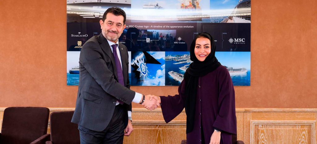 Msc Crociere Abu Dhabi Ports Gianni Onorato Noura Rashid Al Dhaheri.jpg