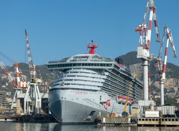 Arriva Scarlet Lady, presentata a Genova la prima nave Virgin