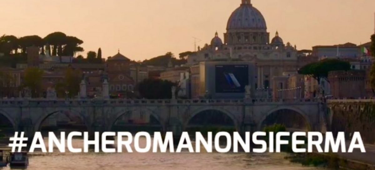 Roma Non Si Ferma, operazione social per la Capitale