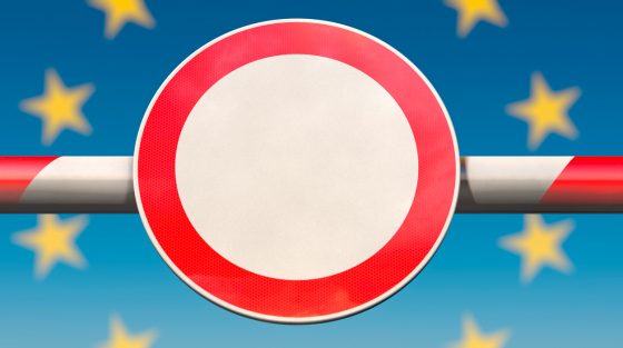 L’Europa chiude le frontiere esterne