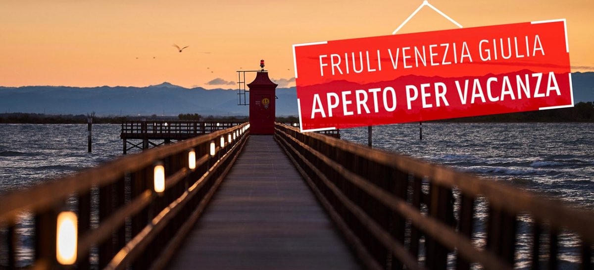 Friuli Venezia Giulia Aperta per vacanze, la campagna anti-virus