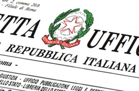 Decreto Sostegni ter pubblicato in Gazzetta Ufficiale