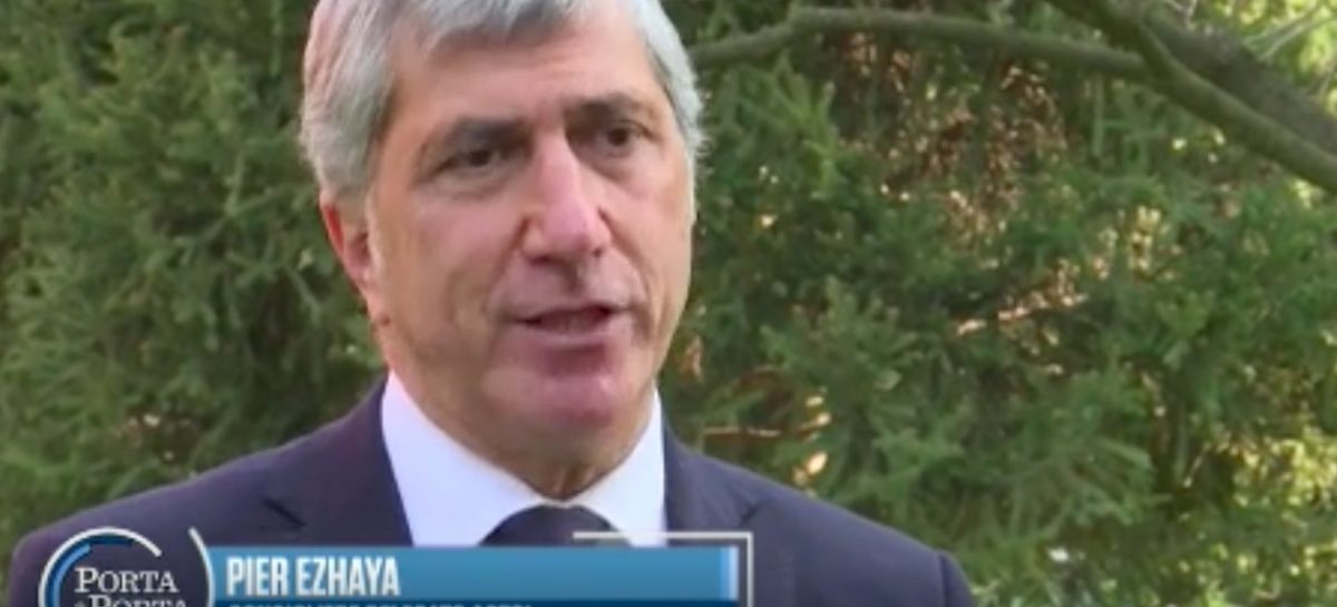 Ezhaya da Bruno Vespa: «Subito il Fondo per il turismo»