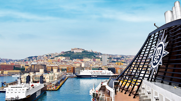 Msc Crociere porto Napoli