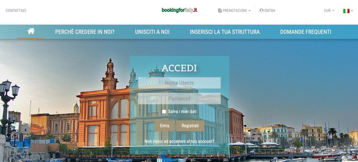 Formula Bookingforitaly, prenotare l’Italia e sostenere l’economia