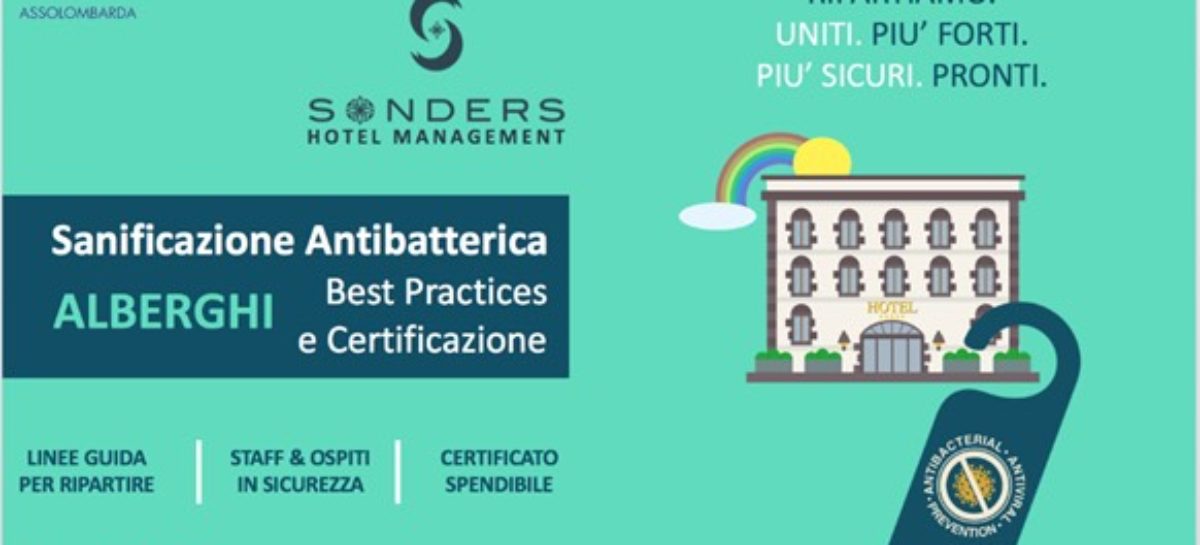Alberghi nel post Covid: istruzioni per riaprire da Sonders Hotels