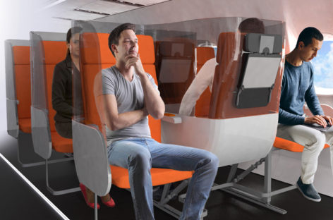 Voli post Covid tra divisori e poltrone invertite