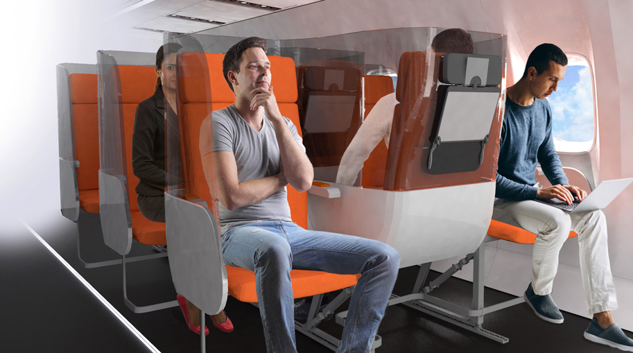 poltrone Janus Aviointeriors Spa aereo