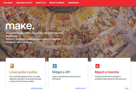 Incoming, la Toscana riparte con la piattaforma per operatori e adv