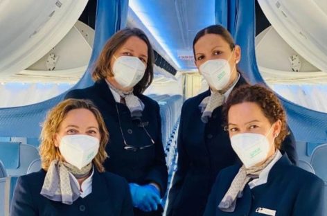 Air Europa, distribuzione gratuita di mascherine a bordo