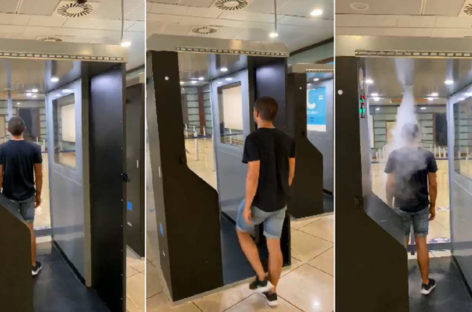 All’aeroporto di Napoli arrivano le prime cabine anti-Covid