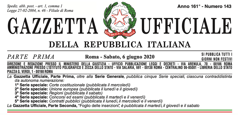 decreto liquidità gazzetta