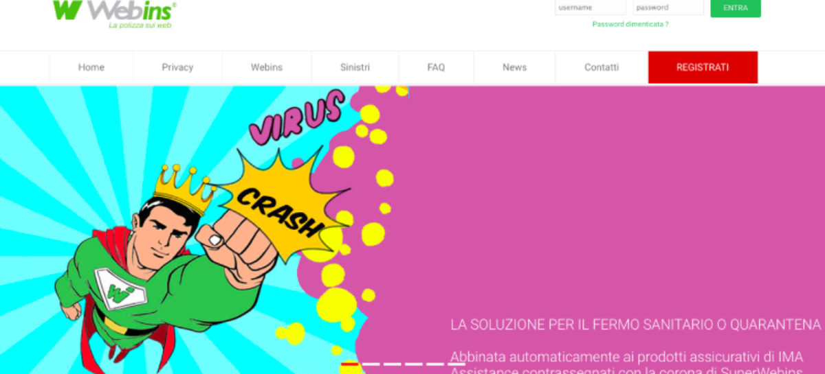 Webins, operazione sicurezza con l’annullamento senza giustificativo