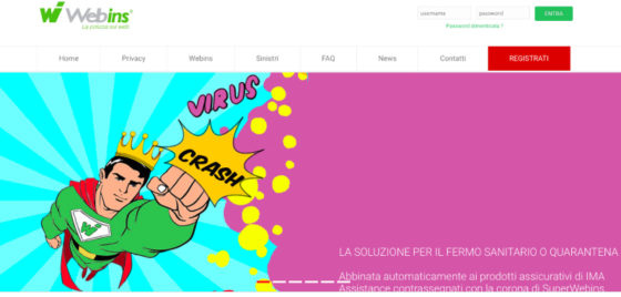 Webins, operazione sicurezza con l’annullamento senza giustificativo