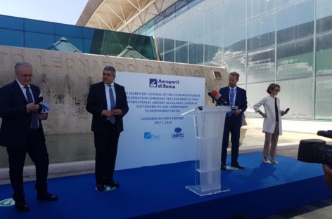 Turismo responsabile, l’Unwto premia lo scalo di Fiumicino
