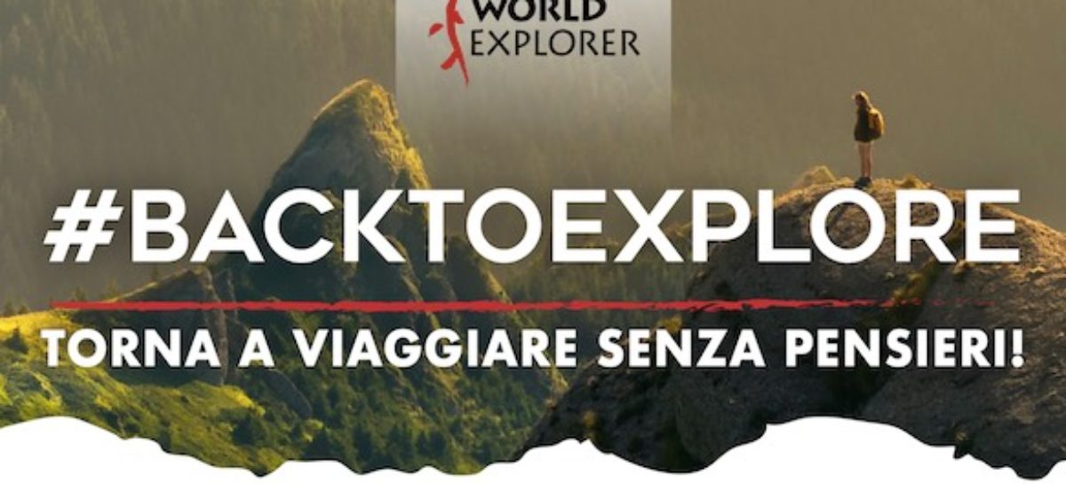 World Explorer riparte dalla campagna promozionale #backtoexplore