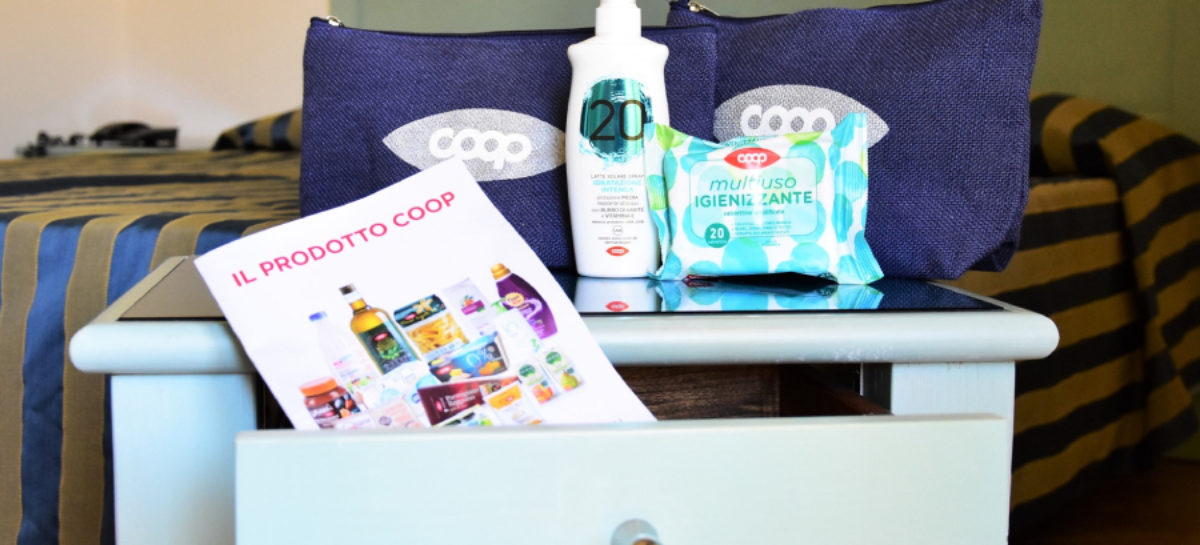 Un beauty kit di benvenuto in villaggio per chi parte con Robintur e Viaggi Coop