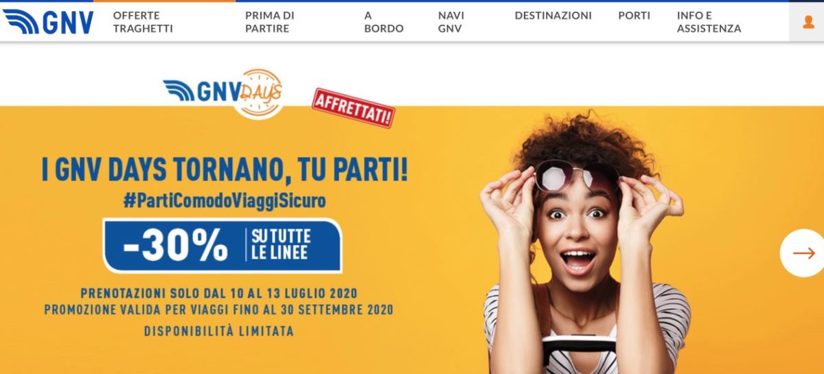 Gnv rinnova il sito internet