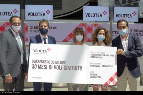 Volotea celebra a Venezia i 30 milioni di passeggeri trasportati