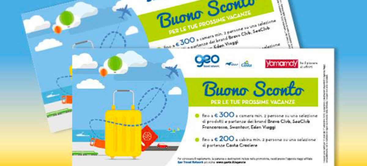 Geo, al via la campagna con Carpisa e Yamamay per portare i clienti in adv