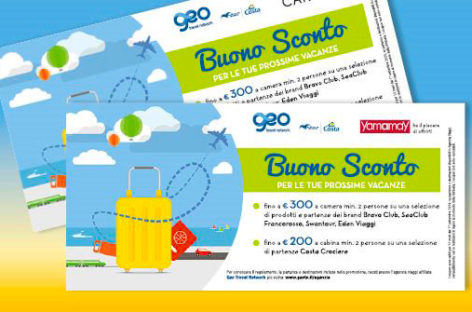 Geo, al via la campagna con Carpisa e Yamamay per portare i clienti in adv