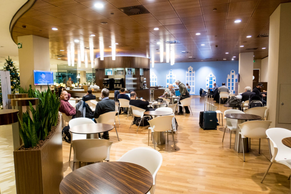 klm crown lounge