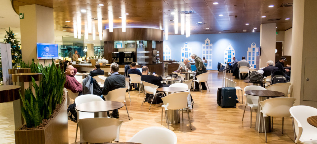 Klm riapre la Crown lounge ad Amsterdam Schiphol