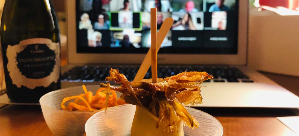 Cronaca di un aperitivo virtuale con Skal Roma