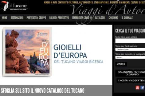 Gioielli d’Italia e d’Europa, i cataloghi online de Il Tucano Viaggi