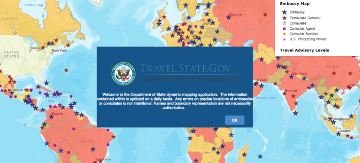 Gli Usa tolgono il warning per i viaggi all’estero