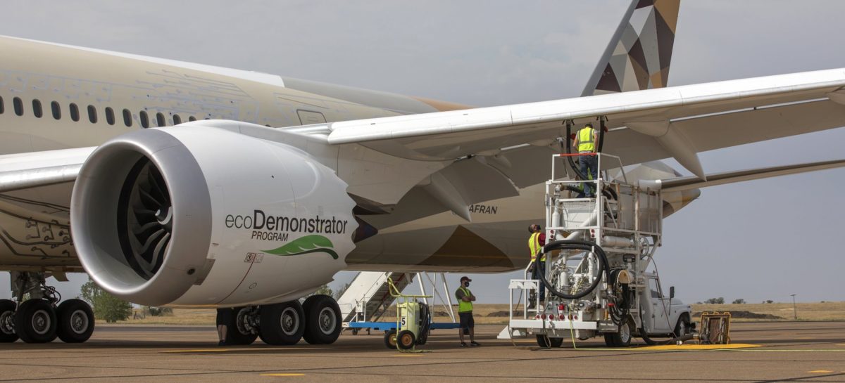 Boeing-Etihad: decolla il progetto carburante sostenibile