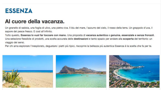 Nicolaus lancia i pacchetti flessibili “Essenza” per l’Italia